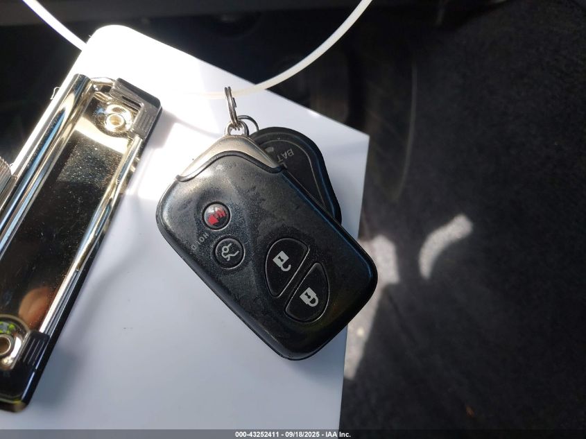 2008 Lexus Is 350 VIN: JTHBE262082013649 Lot: 43252411