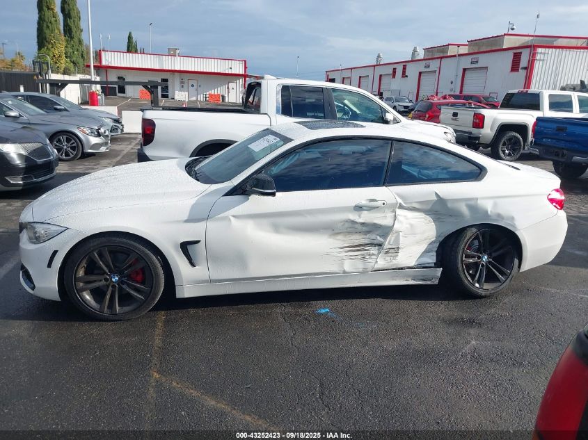 2014 BMW 428I VIN: WBA3N7C53EF718030 Lot: 43252423