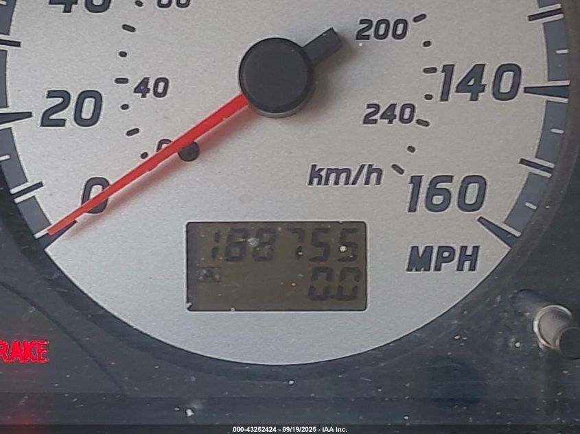 2001 Nissan Maxima Se VIN: JN1CA31DX1T815595 Lot: 43252424