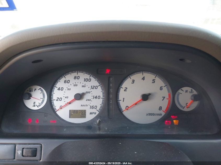 2001 Nissan Maxima Se VIN: JN1CA31DX1T815595 Lot: 43252424