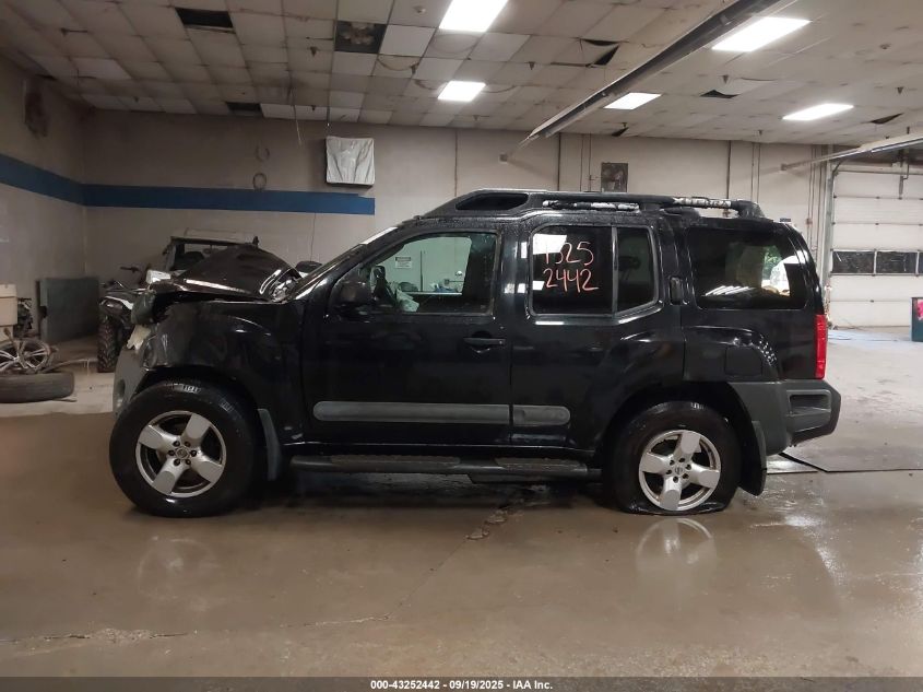 2005 Nissan Xterra Se VIN: 5N1AN08W55C649454 Lot: 43252442