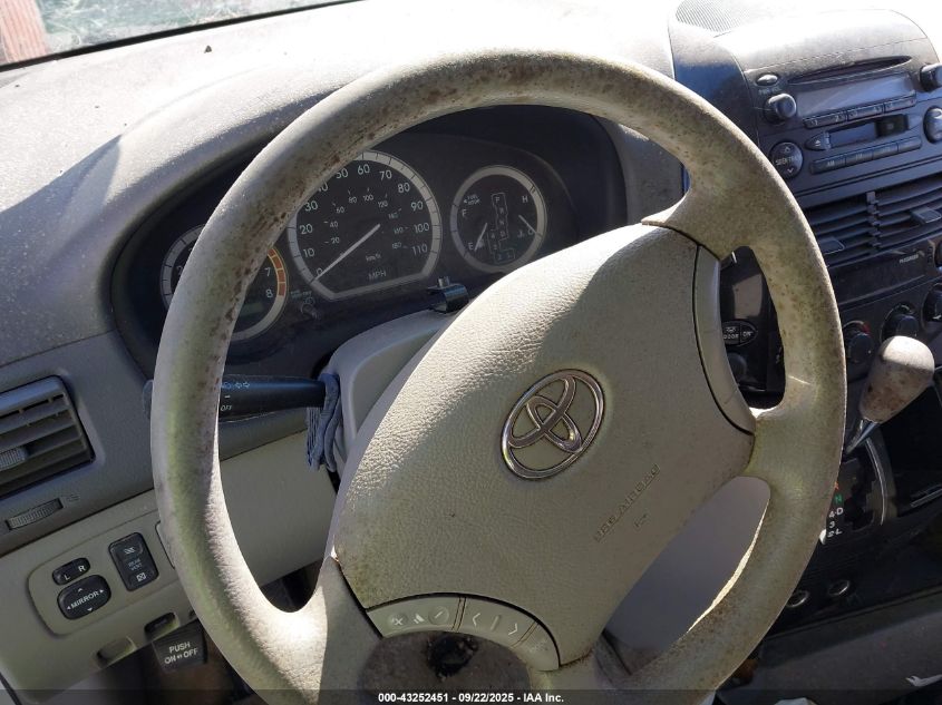 2005 Toyota Sienna Le VIN: 5TDBA23C95S031372 Lot: 43252451