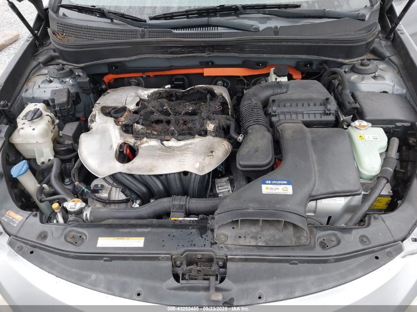 2015 Hyundai Sonata Hybrid VIN: KMHEC4A46FA137206 Lot: 43252455