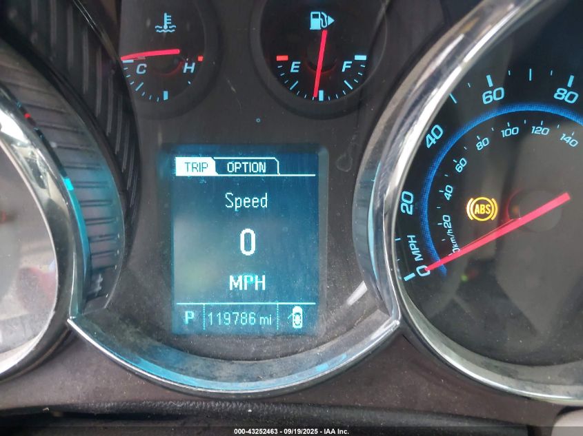 2014 Chevrolet Cruze Ltz VIN: 1G1PG5SB8E7369881 Lot: 43252463