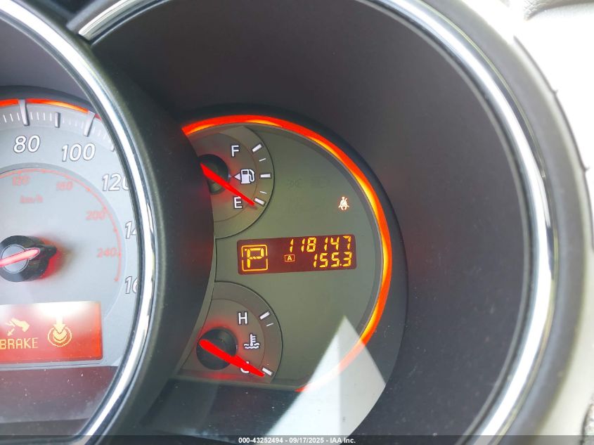 2009 Nissan Murano S VIN: JN8AZ18W89W116313 Lot: 43252494