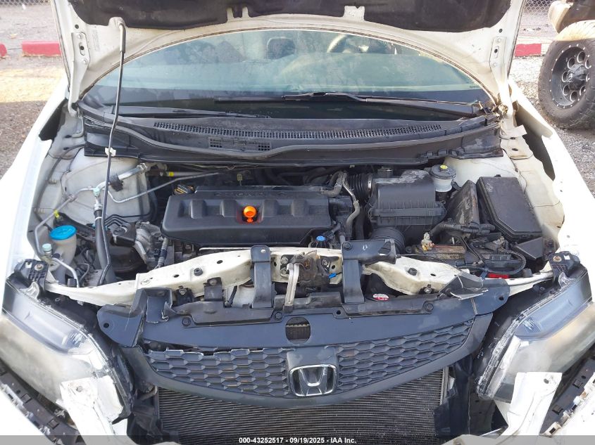 2012 Honda Civic Lx VIN: 2HGFG3B54CH519599 Lot: 43252517