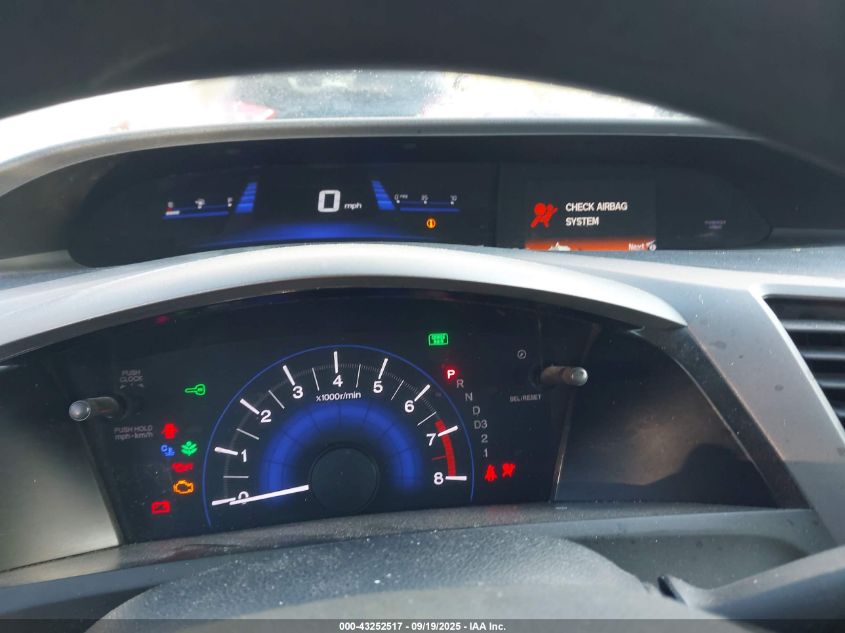 2012 Honda Civic Lx VIN: 2HGFG3B54CH519599 Lot: 43252517