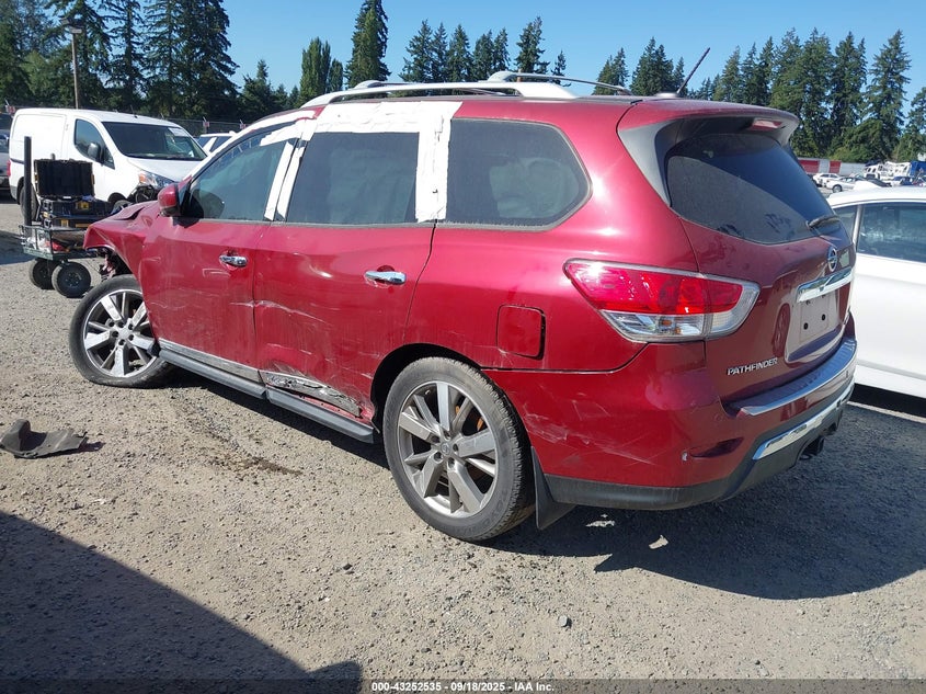 2015 NISSAN PATHFINDER PLATINUM - 5N1AR2MM7FC624657