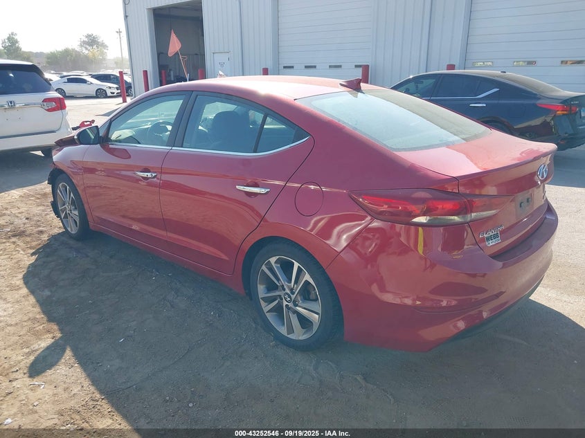 5NPD84LF9HH008713 2017 HYUNDAI ELANTRA photo no. 3
