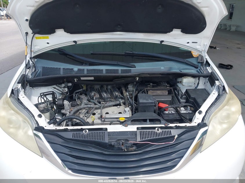 2013 TOYOTA SIENNA LE V6 8 PASSENGER - 5TDKK3DC7DS332271