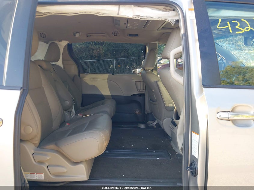 2016 Toyota Sienna Xle Premium 8 Passenger VIN: 5TDYK3DC2GS754351 Lot: 43252601