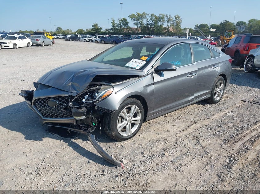 2018 HYUNDAI SONATA SEL+ 5NPE34AF9JH725964