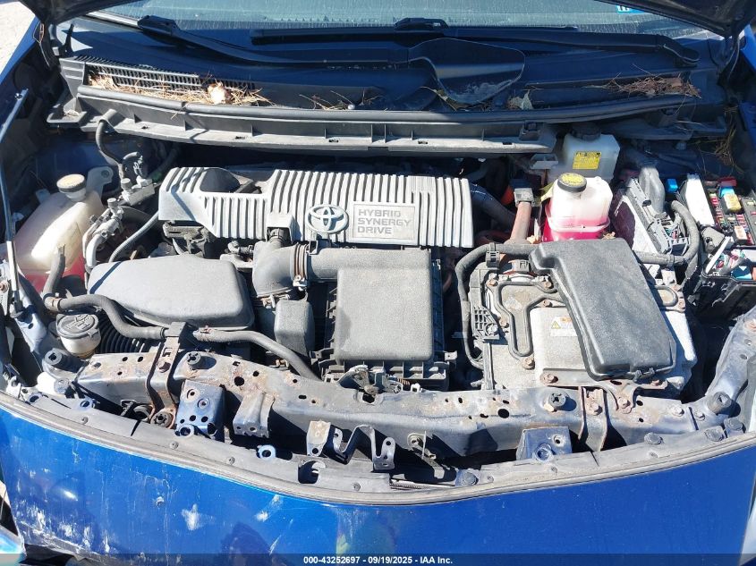 2010 Toyota Prius Ii VIN: JTDKN3DU8A0013122 Lot: 43252697