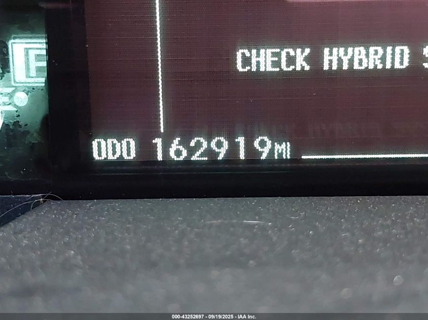 2010 Toyota Prius Ii VIN: JTDKN3DU8A0013122 Lot: 43252697