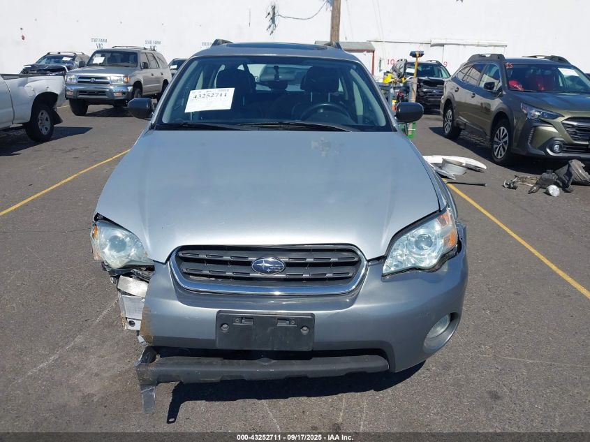 2006 Subaru Outback 2.5I Limited VIN: 4S4BP62C167364132 Lot: 43252711