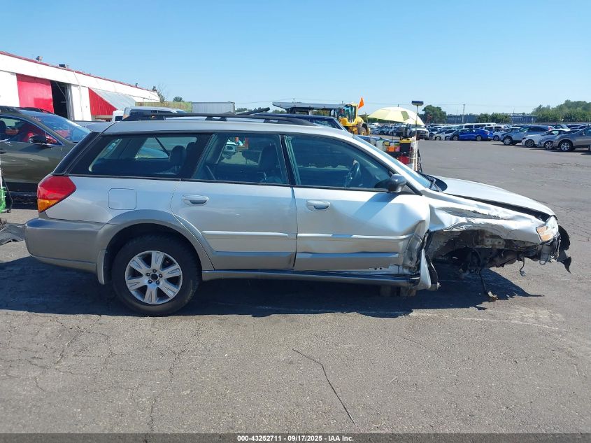 2006 Subaru Outback 2.5I Limited VIN: 4S4BP62C167364132 Lot: 43252711