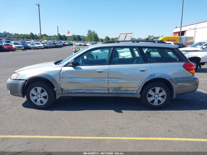 2006 Subaru Outback 2.5I Limited VIN: 4S4BP62C167364132 Lot: 43252711