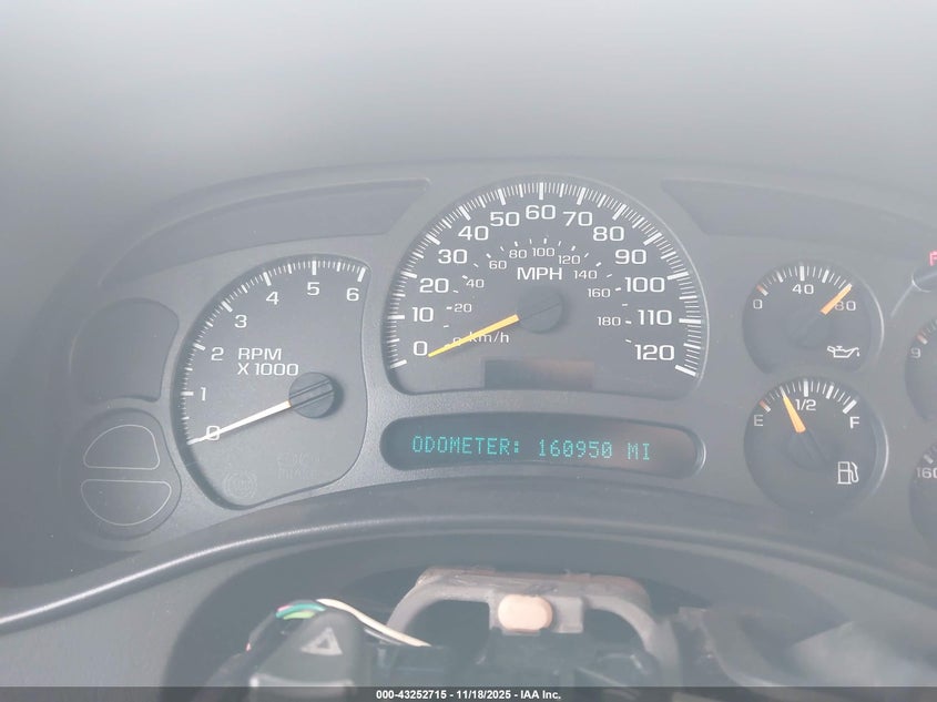 2003 Chevrolet Suburban 1500 Ls VIN: 1GNEC16T03J161779 Lot: 43252715