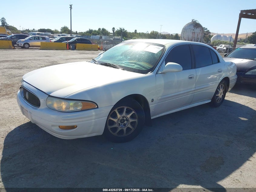 2005 Buick Lesabre Limited white sedan gasoline 1G4HR54K85U137099 photo #3