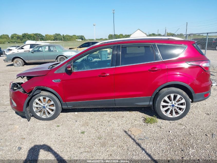 2017 Ford Escape Titanium VIN: 1FMCU9J99HUE31195 Lot: 43252778