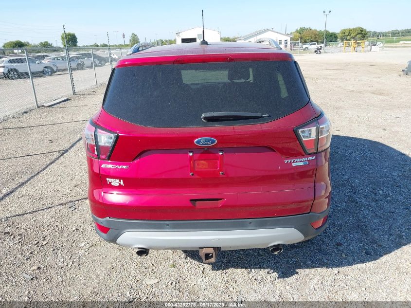 2017 Ford Escape Titanium VIN: 1FMCU9J99HUE31195 Lot: 43252778
