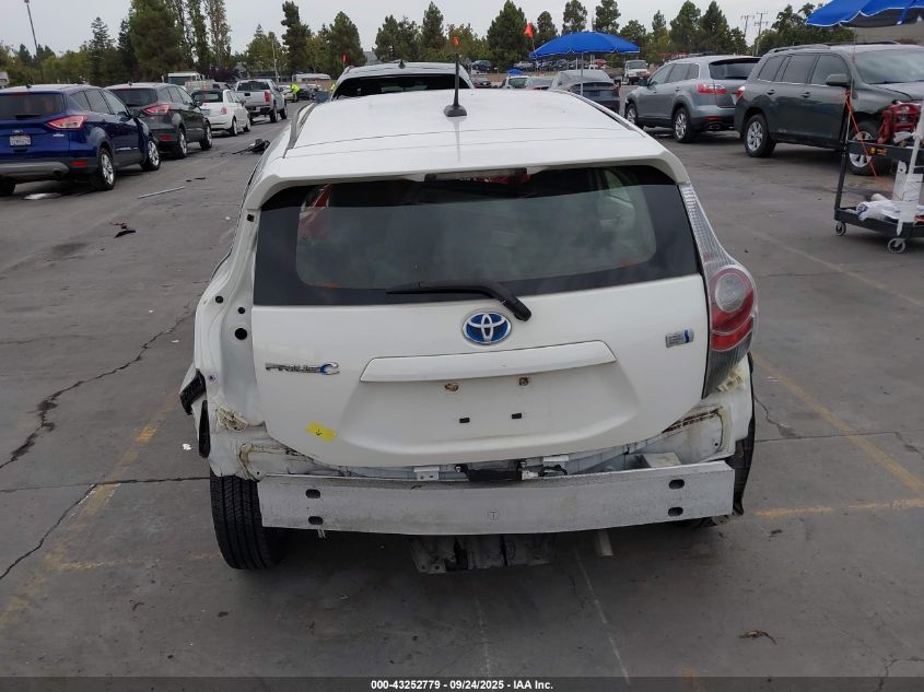 2013 Toyota Prius C Four VIN: JTDKDTB35D1054089 Lot: 43252779