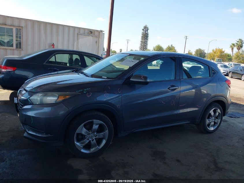 2017 Honda Hr-V Lx VIN: 3CZRU5H30HM709442 Lot: 43252805