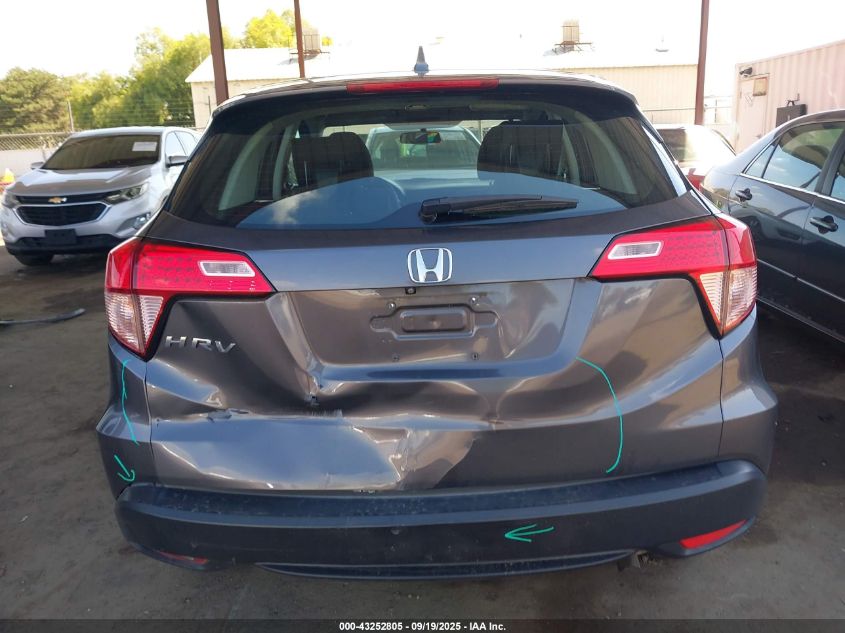 2017 Honda Hr-V Lx VIN: 3CZRU5H30HM709442 Lot: 43252805