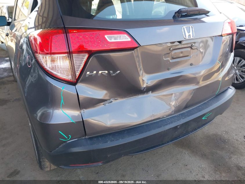 2017 Honda Hr-V Lx VIN: 3CZRU5H30HM709442 Lot: 43252805