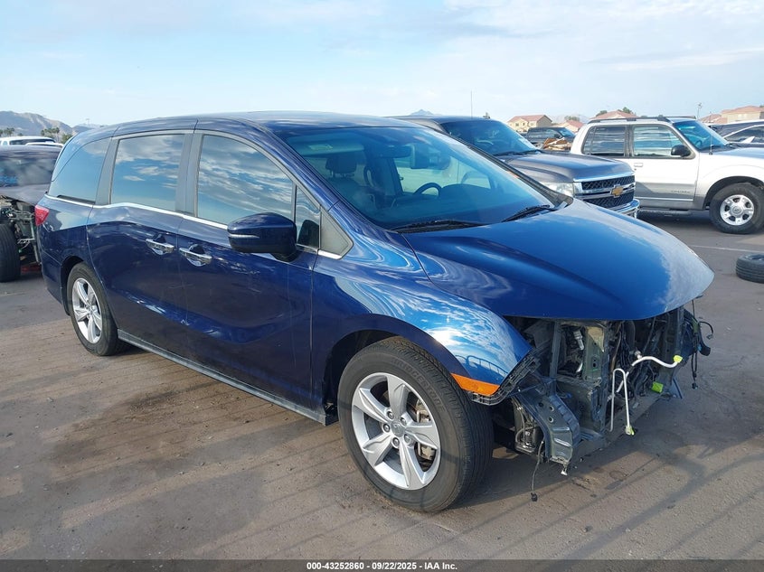 5FNRL6H75LB040700 2020 Honda Odyssey Ex-L/Ex-L W/Navi Res auction photo 1