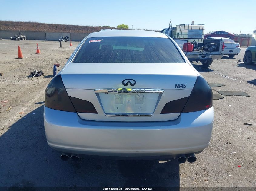2007 Infiniti M45 Sport VIN: JNKBY01E07M404025 Lot: 43252869