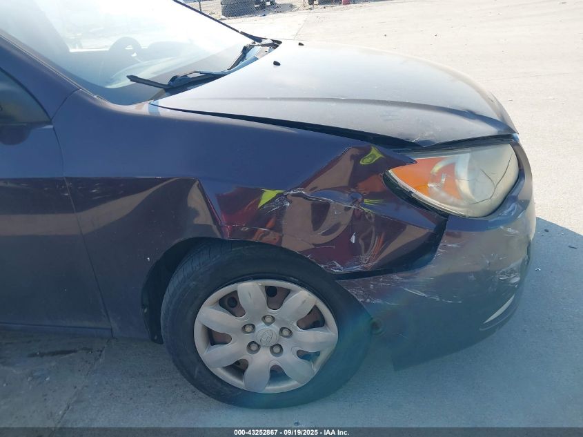 2008 Hyundai Elantra Gls/Se VIN: KMHDU46D68U382901 Lot: 43252867