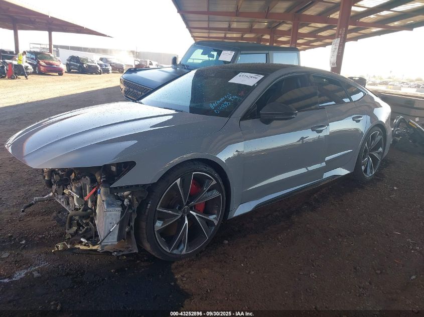 2023 Audi Rs 7 Sportback Tfsi Quattro Tiptronic VIN: WUAPCBF25PN907675 Lot: 43252896