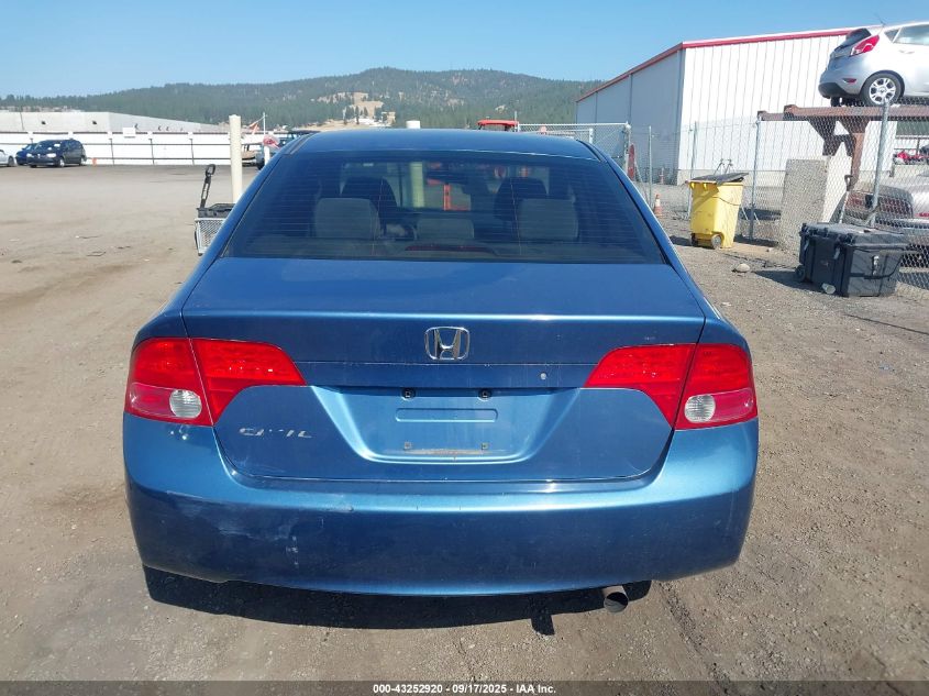 2006 Honda Civic Ex VIN: 1HGFA168X6L010621 Lot: 43252920