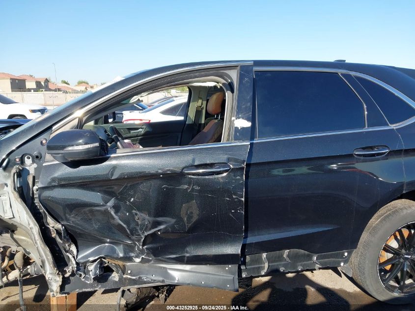 2015 Ford Edge Titanium VIN: 2FMPK4K97FBC00243 Lot: 43252925