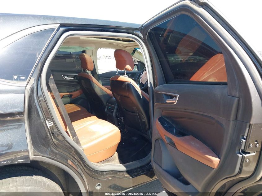 2015 Ford Edge Titanium VIN: 2FMPK4K97FBC00243 Lot: 43252925