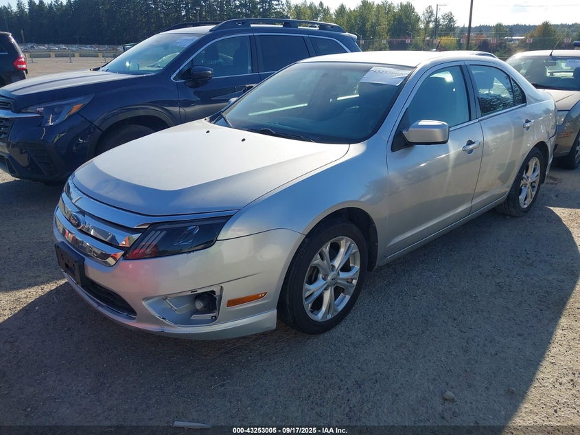 Vin: 3fahp0ha4cr381261, lot: 43747547, ford fusion se 20122