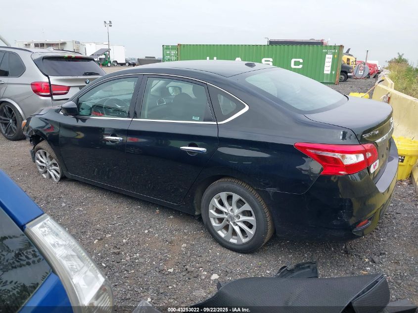 2019 Nissan Sentra Sv VIN: 3N1AB7AP7KL625507 Lot: 43253022