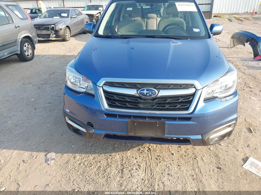2018 Subaru Forester 2.5I Premium VIN: JF2SJAGC3JH502145 Lot: 43253024