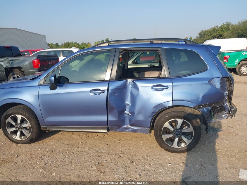 2018 Subaru Forester 2.5I Premium VIN: JF2SJAGC3JH502145 Lot: 43253024