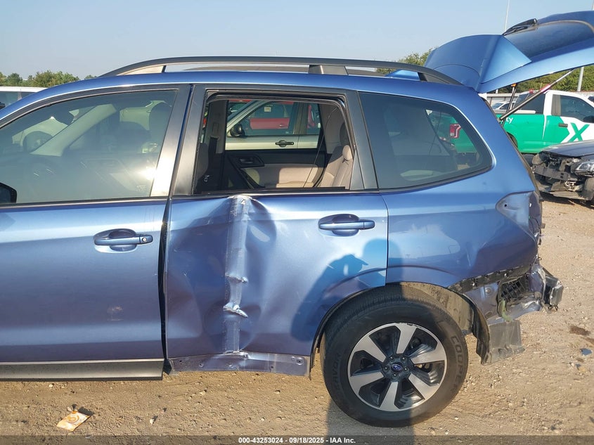 2018 Subaru Forester 2.5I Premium VIN: JF2SJAGC3JH502145 Lot: 43253024