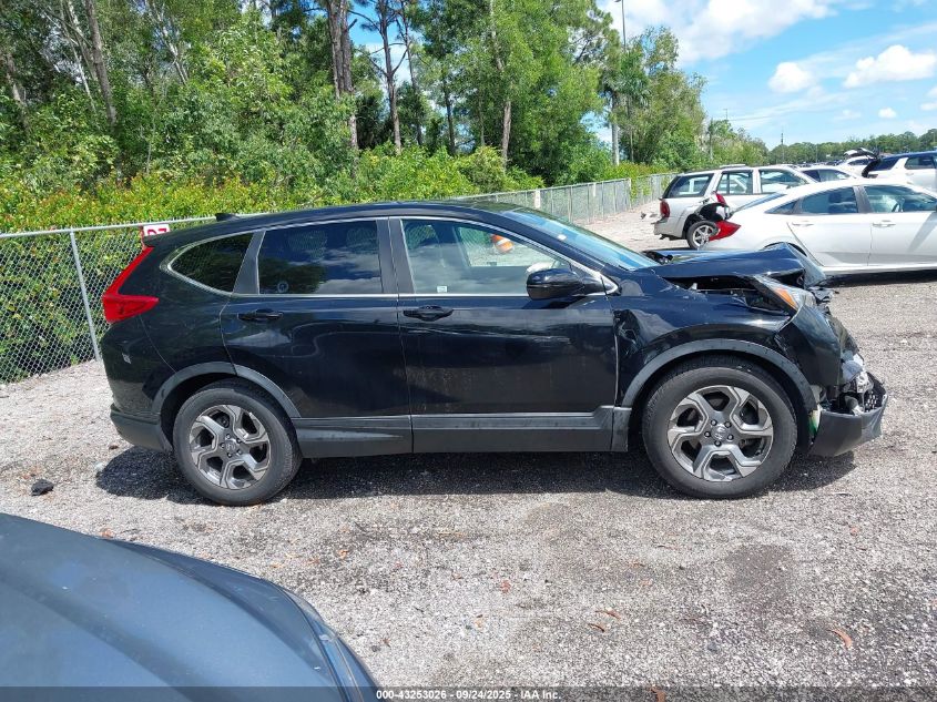 2019 Honda Cr-V Ex VIN: 5J6RW1H55KL007341 Lot: 43253026