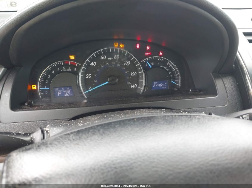 2012 Toyota Camry Xle VIN: 4T4BF1FK8CR207384 Lot: 43253054