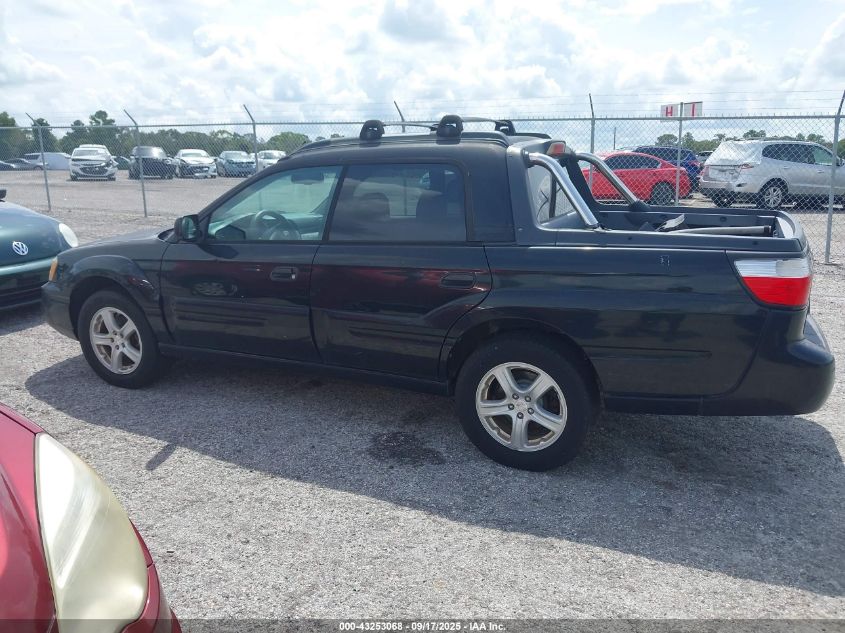 2006 Subaru Baja Sport VIN: 4S4BT62C067107443 Lot: 43253068