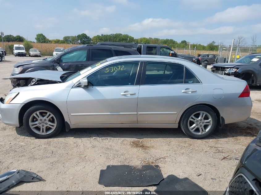 2006 Honda Accord 2.4 Ex VIN: 1HGCM56736A097055 Lot: 43253072