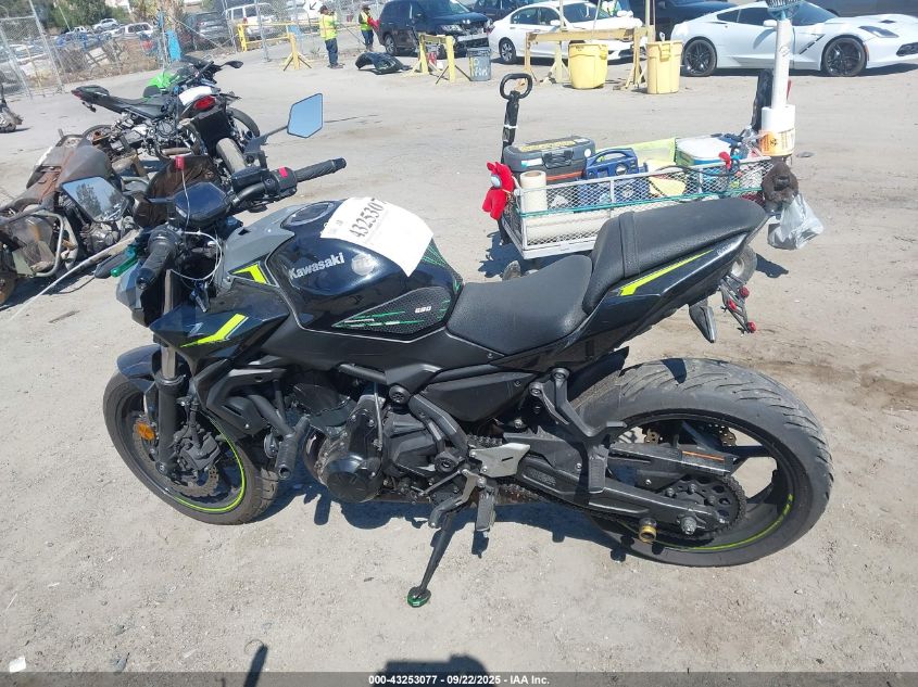 2024 Kawasaki Er650 P VIN: ML5EREP10RDAC0125 Lot: 43253077