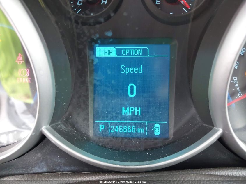 2014 Chevrolet Cruze Ls Auto VIN: 1G1PA5SH3E7220655 Lot: 43253112