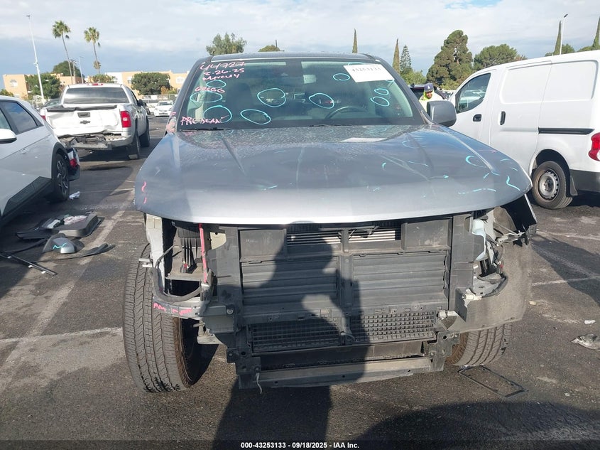 2020 CHEVROLET COLORADO 2WD  LONG BOX LT - 1GCGSCEN5L1244787