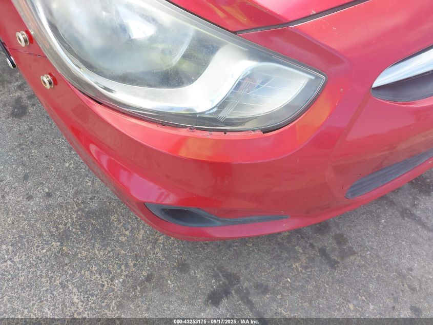 2012 Hyundai Accent Gls VIN: KMHCT4AE0CU043512 Lot: 43253175