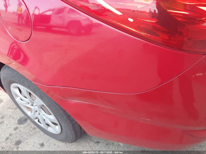 2012 Hyundai Accent Gls VIN: KMHCT4AE0CU043512 Lot: 43253175